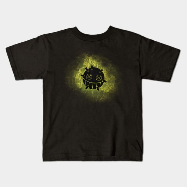 Junkrat Blueprint Kids T-Shirt by RafGL